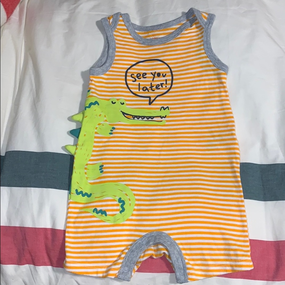 Cat & Jack Alligator romper